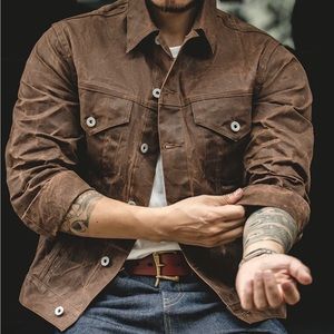 Tin Cloth Short Lined Cruiser Jacket